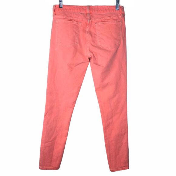 J Crew neon pink toothpick ankle jeans size 26 - Picture 2 of 9
